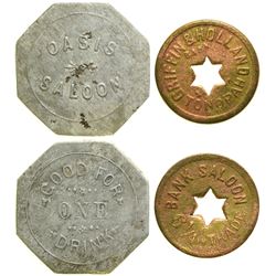 Bank/Oasis Saloon Tokens  (90398)