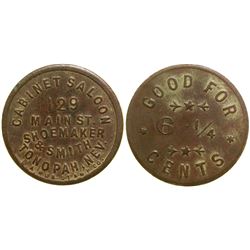 Cabinet Saloon Token  (89039)
