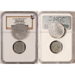 Two Nevada Tokens  (101197)