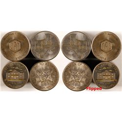 Four Texas Token Dies  (80037)