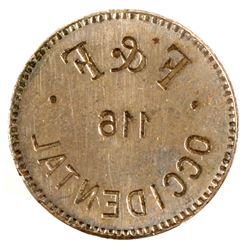 Occidental, WA Token Die  (85658)