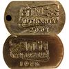 Image 1 : Matched Pair of Die and Stamp of Fitness Authority 2001 Company   (80026)