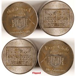 Two Saloon Token Dies  (80035)