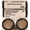 Image 1 : Great Basin National Park Uncirculated Quarter Rolls  (119776)