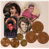 Image 1 : Elvis & Beatles Tokens & Pin Backs  (119639)
