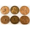 Image 1 : Three Large Bronze Medals  (58054)