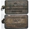 Image 1 : Wesco Merchandise Co. Silver Ingot Fob  (118055)