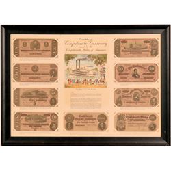 Confederate Currency (Repro) Frame  (115505)