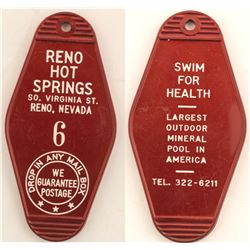 Reno Hot Springs Key Fob  (51434)