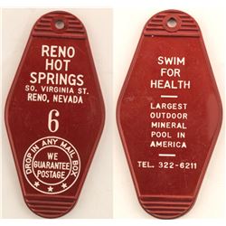 Reno Hot Springs Key Fob  (51434)