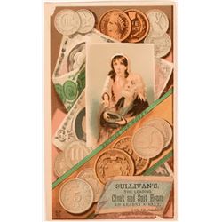 San Francisco Coin Trade Card  (116722)