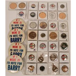 Barry Goldwater Campaign Pin Backs  (118134)