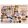 Image 1 : Presidential Pin Backs, Tokens & Medals  (118068)