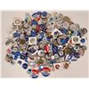 Image 1 : A Box Full of Candidate Pin Backs  (119637)