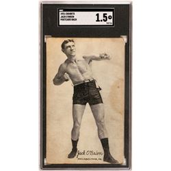 Light Heavyweight Jack O'Brien Exhibit Card  (119259)