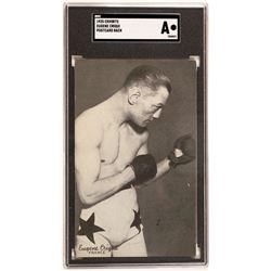 French Boxer Eugene Criqui Postcard  (119247)