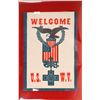 Image 1 : Banner Welcoming U.S. Veterans of Spanish American War  (59609)