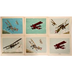 WWI aircraft prints  (109444)