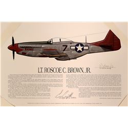 Lt. Roscoe C. Brown Jr. P-51 Mustang  (109401)