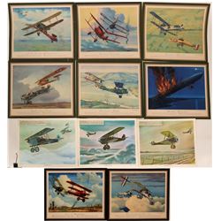 Various WWI Aircraft prints Charles Hubbell  (109441)