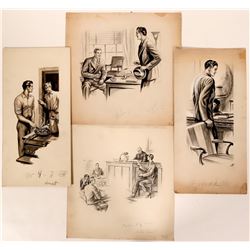 Stories w/ Men Illustrations  (110445)