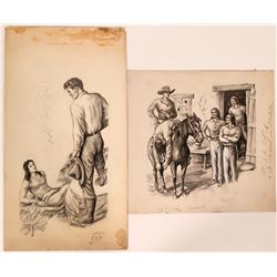 Two Quality Illustrations  (110421)