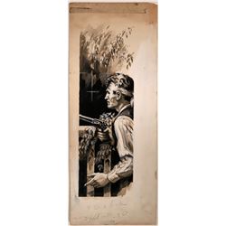 Man Holding  Pistol  (109846)