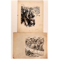 Ocean Theme Drawings  (110430)