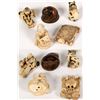Image 1 : Japanese Netsuke, Carved Resin Replicas (5 Pieces)  (112768)