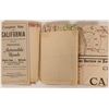Image 1 : Two Pocket Maps of California  (117240)