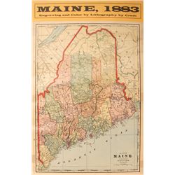 Maine Map  (59636)