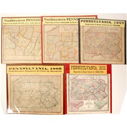 Pennsylvania Maps (5)  (63116)