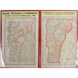 Maps of Vermont (2)  (63547)