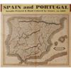 Image 1 : Map of Spain & Portugal  (59640)