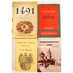 History of Spain, Misc. Books (4)  (63460)