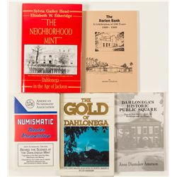 Dahlonega, Georgia History Books (5)  (58651)