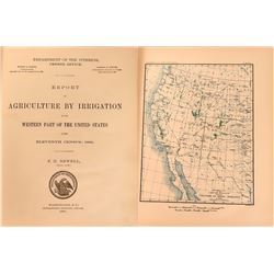 Report on Agriculture by Irrigation in the Western Part of the United States  (119496)