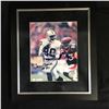 Image 1 : JERRY RICE SIGNED 8 X 10 FRAMED PHOTO