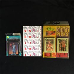 BASKETBALL TRADING CARD COLLECTOR LOT