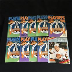 1994 CANCOUVER CANUCKS PLAYOOF PROGRAM LOT