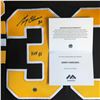 Image 2 : GERRY CHEEVERS SIGNED BRUINS JERSEY (MEMORABLE AUTHENTIC)