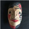 Image 1 : 12" COAST SALISH CEDAR MASK SIGNED BY TYRONE JOSEPH