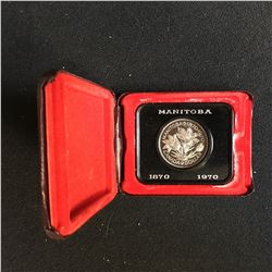 1970 CANADA MANITOBA CENTENNIAL DOLLAR