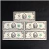 Image 1 : 2003 USA SEQUENTIAL $2 BANK NOTES