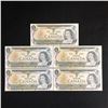 Image 1 : 1973 $1 UNCIRCULATED SEQUENTIAL CANADIAN BANK NOTES