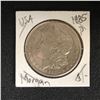 Image 1 : 1885 USA MORGAN SILVER DOLLAR (PHILADELPHIA MINTED)
