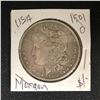 Image 1 : 1901 USA MORGAN SILVER DOLLAR (NEW ORLEANS MINTED)