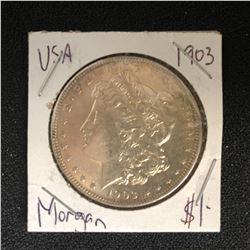 1903 USA MORGAN SILVER DOLLAR