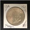Image 1 : 1921 USA MORGAN SILVER DOLLAR (SAN FRANCISCO MINTED)
