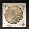 Image 1 : 1926 USA SILVER PEACE DOLLAR (MINTED SAN FRANCISCO)